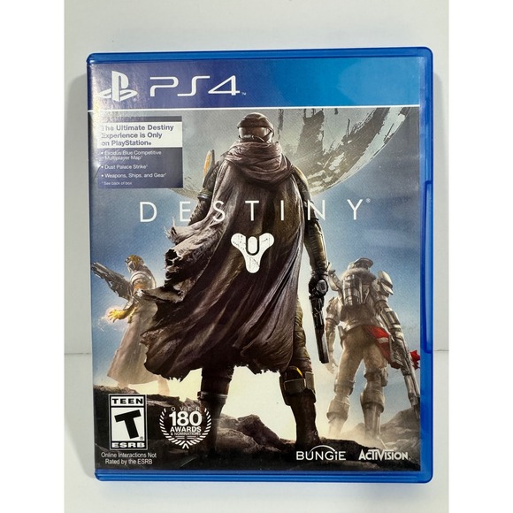 Activision Other - Activision Destiny Video Game PS4 OS Blue Good First Person Shooter Bungie
